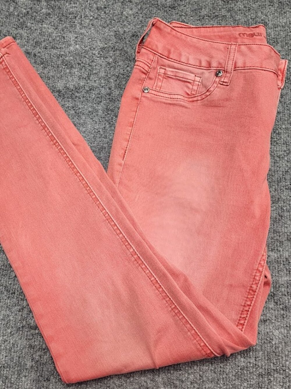 Maurices Coral Pink Skinny Jeans Size S